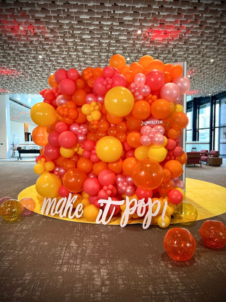 Make It Pop Lounge at CEMA Summit 2024 by Impact XM