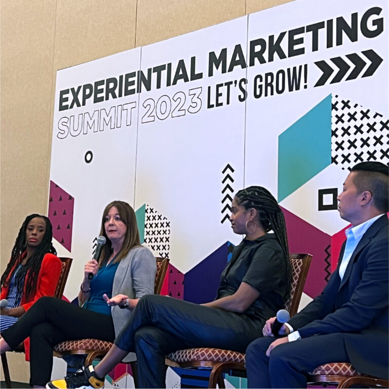 Group discussion at 2023 Experiential Marketing Summit