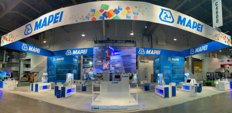 MAPEI booth at WOC 2022