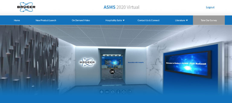 Bruker virtual experience platform